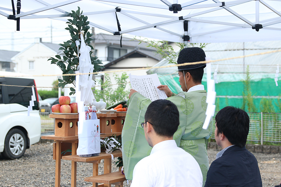 地鎮祭でした！_愛知土地区画整理綜合事務所プロジェクト