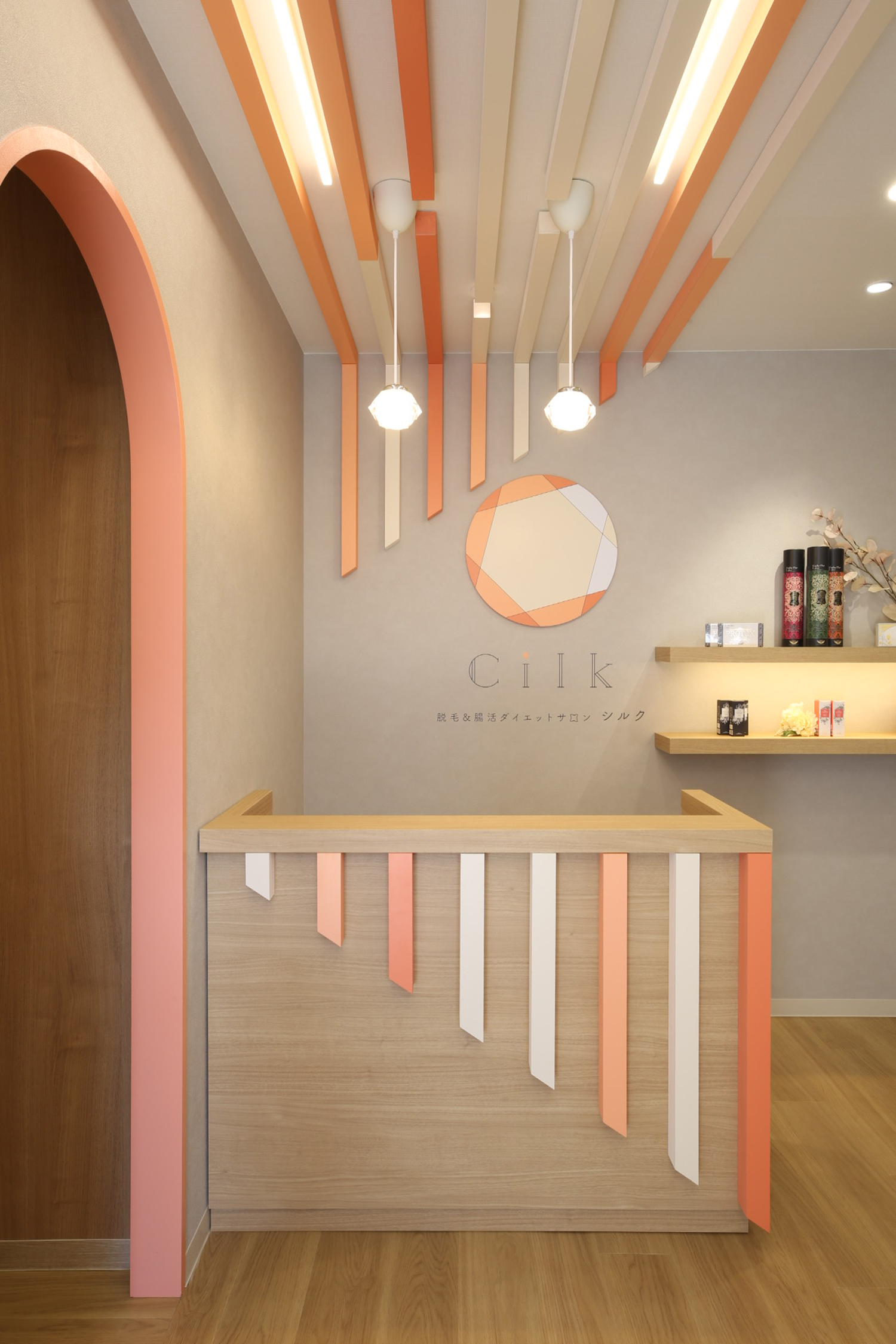 三河安城のCilkの店舗デザイン
