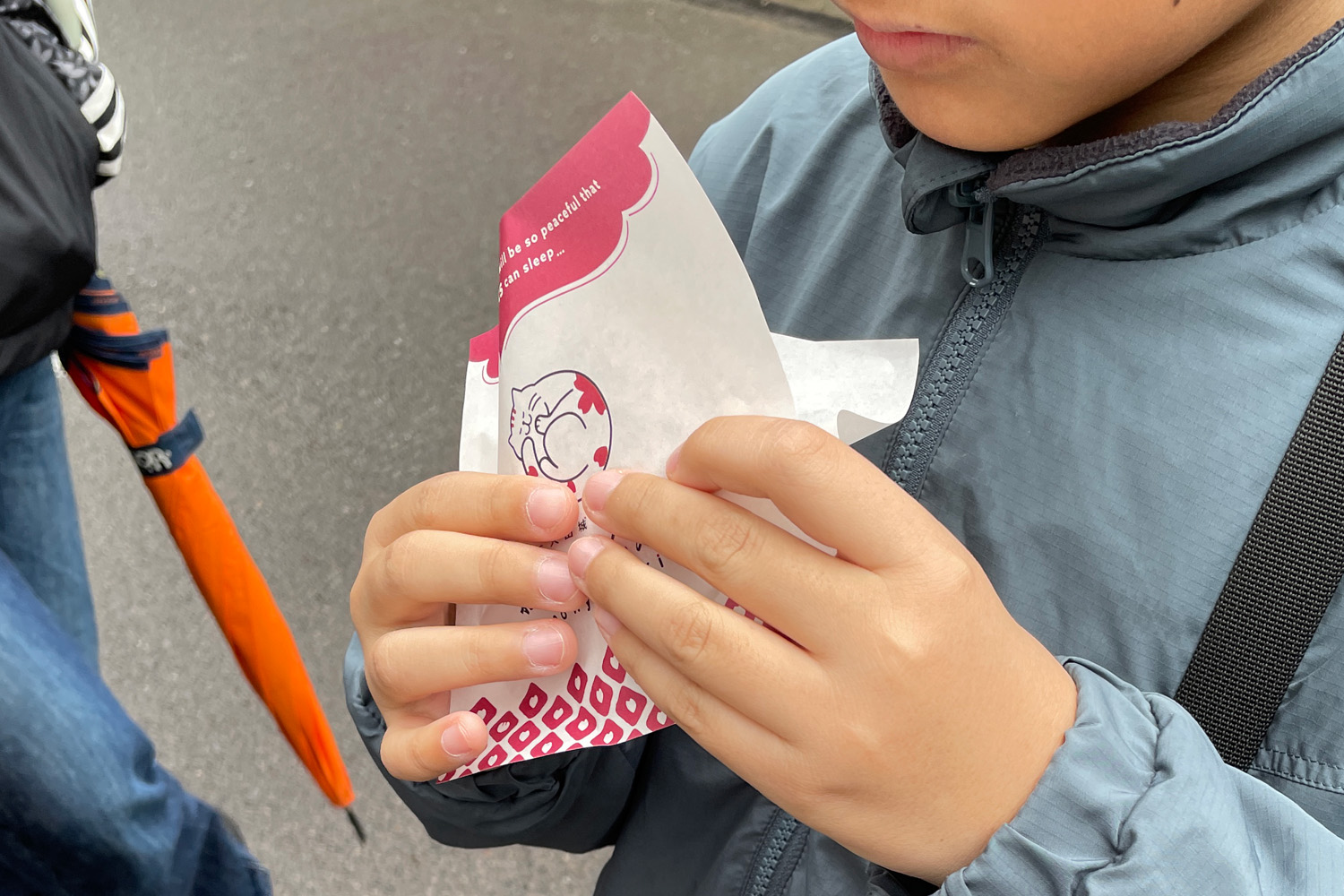 犬山祭でおおにゃん焼き