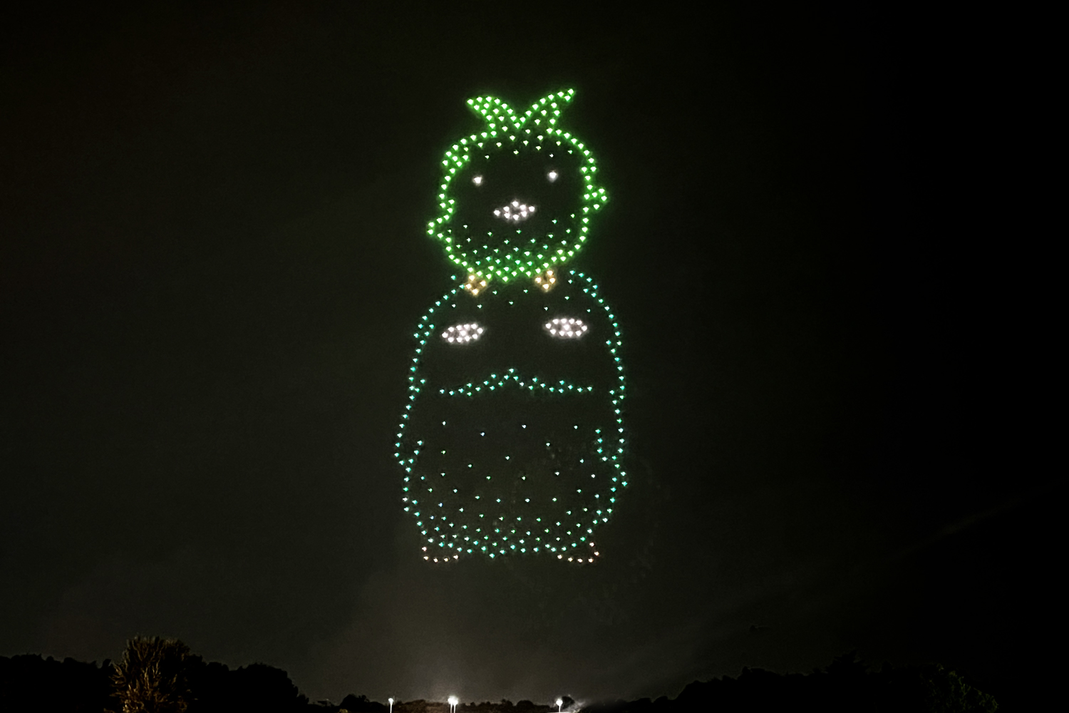 愛・地球博20祭_ドローンショー