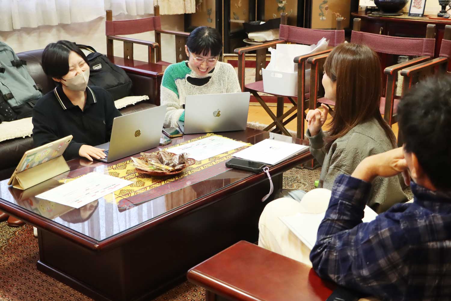 長善寺打ち合わせ風景