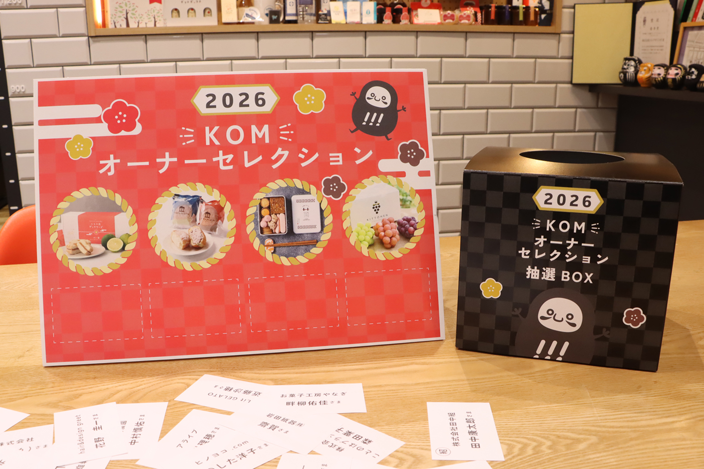 オーナーセレクション大抽選会、当選者発表！