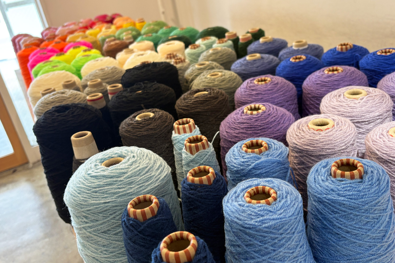 いろんな毛糸