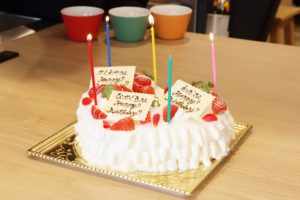 KOMで4回目のお誕生日！