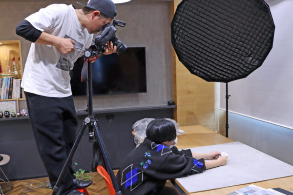 グラフィック実績の撮影でした!