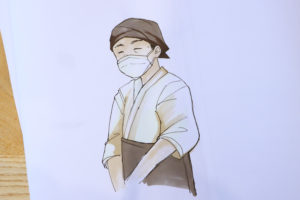 日々の業務紹介④「手書きパース」