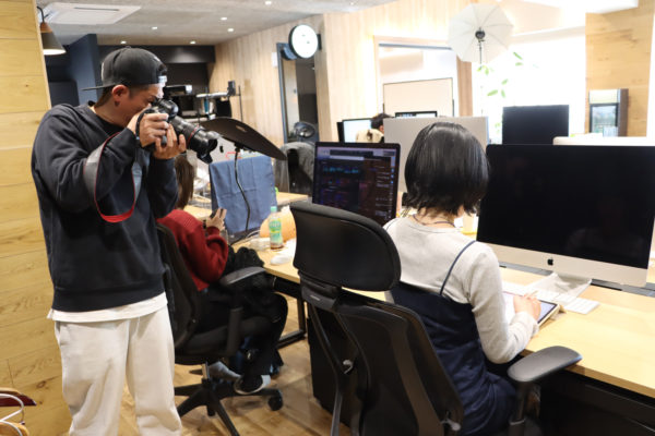 リクルートページ再撮影！