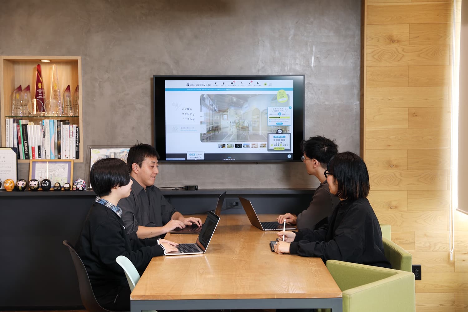 リクルート用撮影