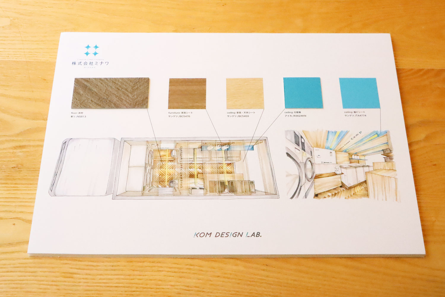 日々の業務紹介「マテリアルボード」