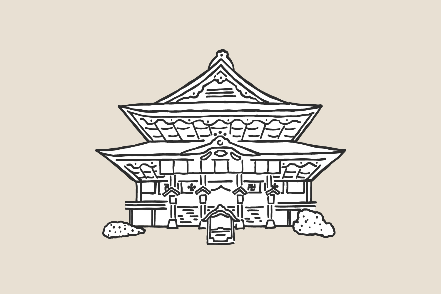 村の特集ページデザイン_描き下ろしイラスト_長野県 松本広域連合 まつもトコトコ