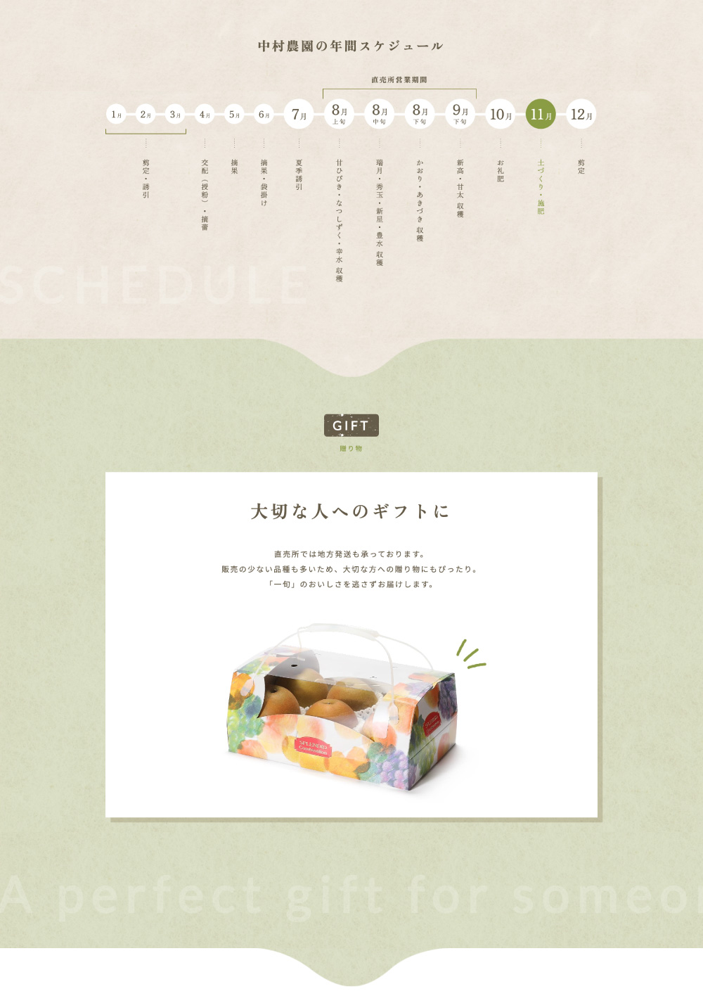 梨農園のホームページデザイン_愛知県名古屋市 中村農園