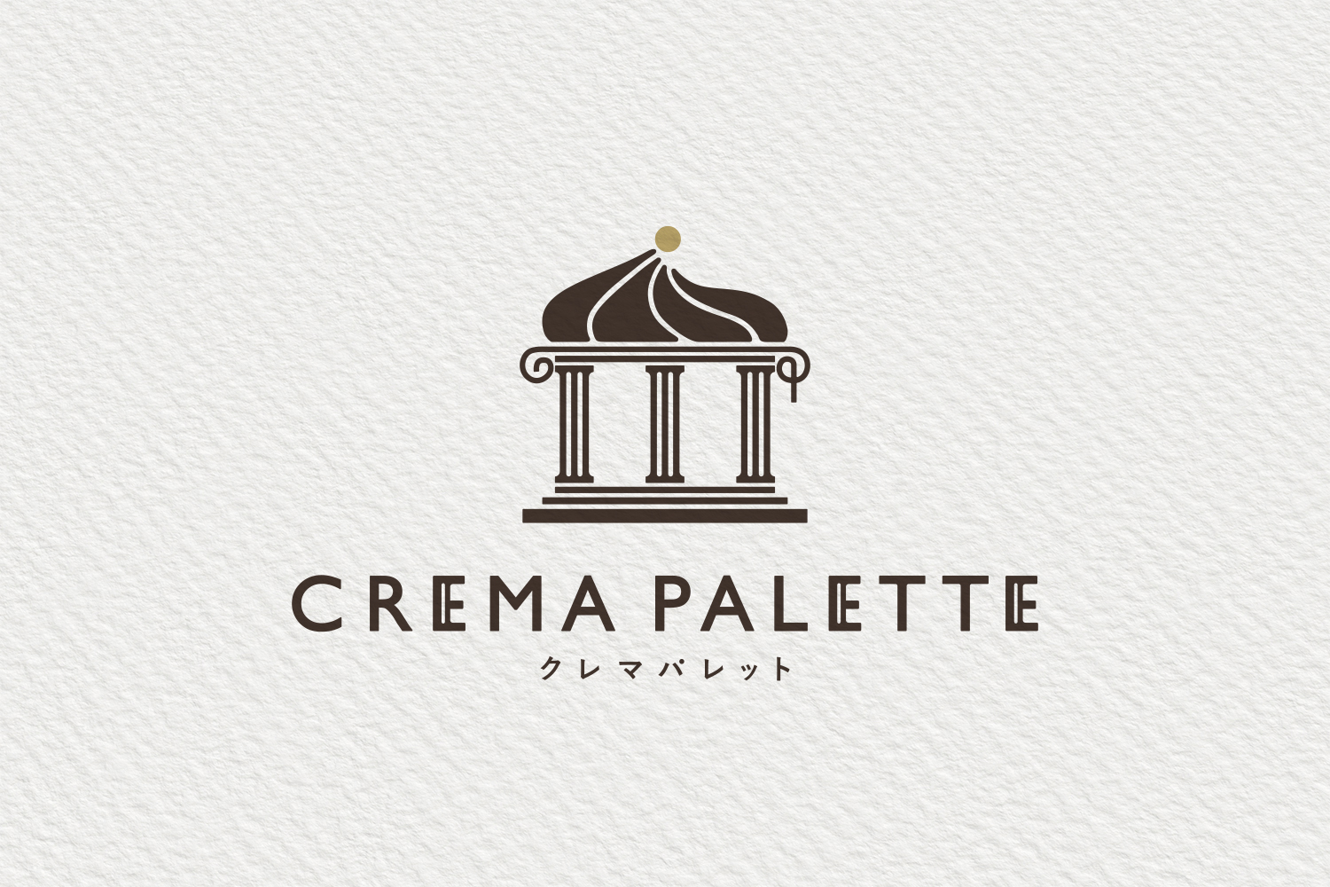 生ドーナツ専門店のロゴマーク