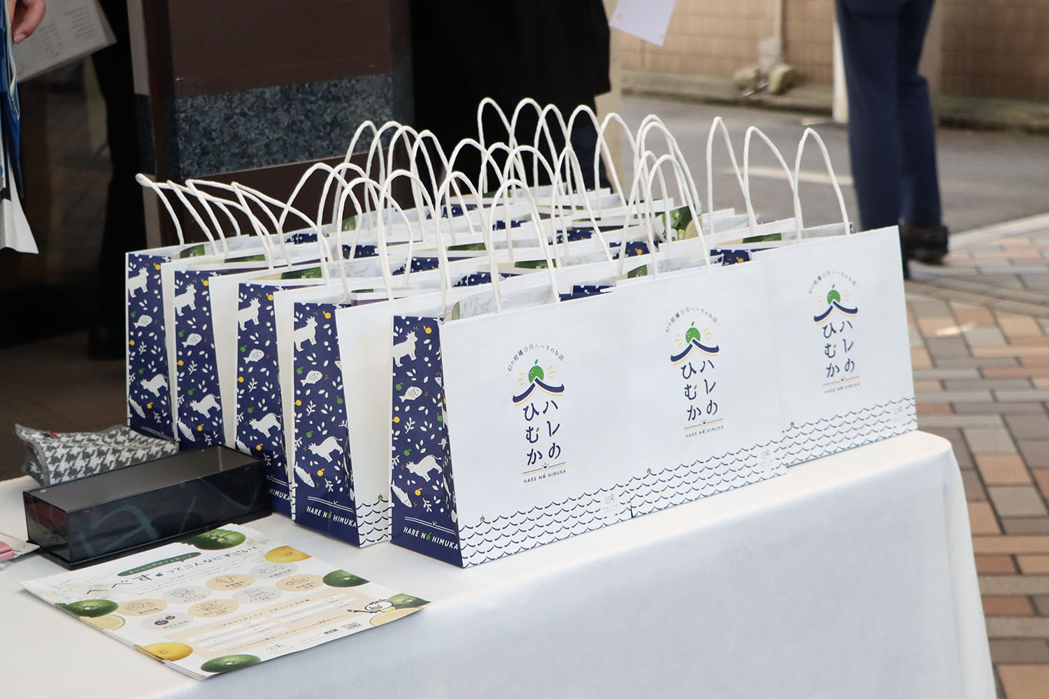 へべす専門店の紙袋デザイン_愛知県名古屋市西区 ハレのひむか