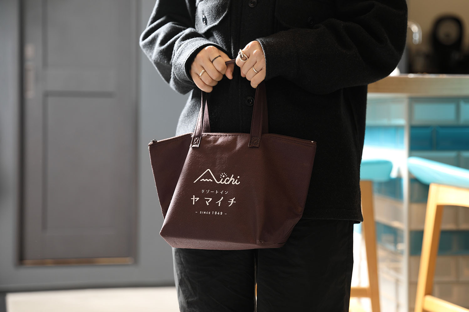 リゾートホテルの保冷バッグデザイン_長野県北安曇郡小谷村 リゾートインヤマイチ